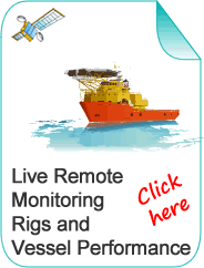 Live Monitoring of Ships and rigs