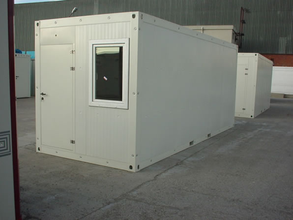 Container camp homes