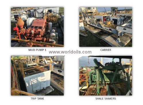 10,000 ft Drilling Depth Land Drilling Rig for Sale 