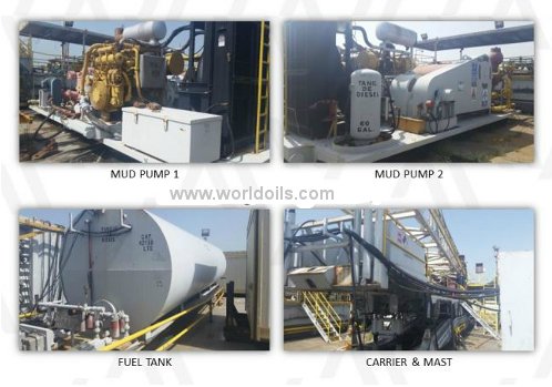 1000hp MD Cowan Trailer Mounted Drilling Rig