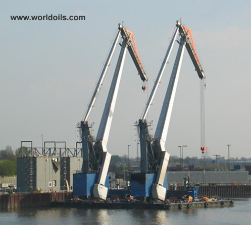 Floating Cranes - 100MT - for Sale