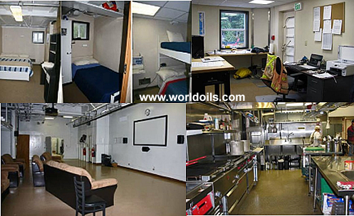 100 Men Self-Contained Barge Camp for Hire