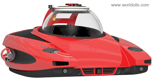 100 meter diving depth - HiPer Submarine