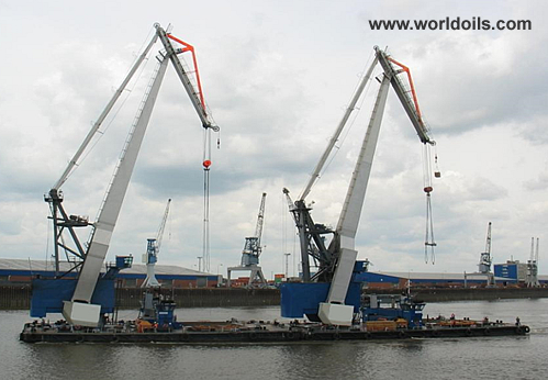 Used Floating Cranes for Sale