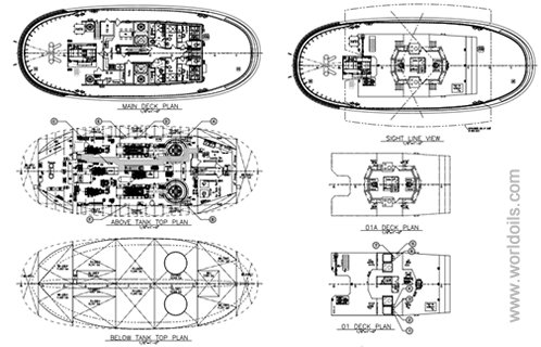 110FT Tractor Tug for Sale