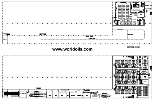 293 Men Pipelaying Diving Maintenance Accommodation Barge For Sale