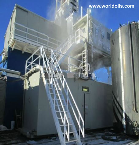 2007 Built Diesel Electric Land Drilling Rig for Sale