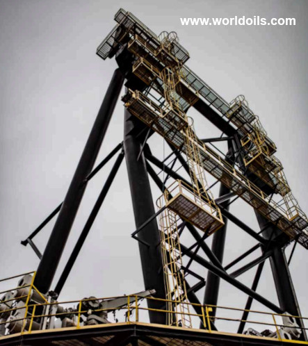 1200T SWL Pedestal Crane - 2012 Built - For Sale