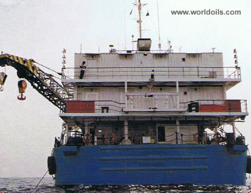 120T Crane Vessel For sale