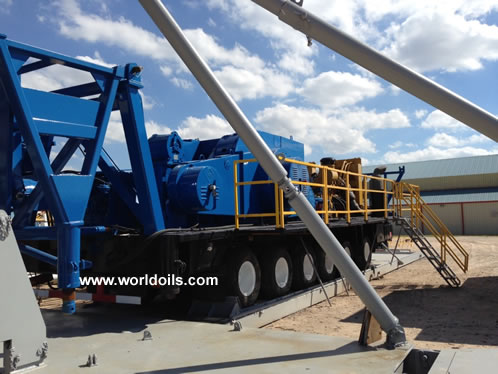 1300 hp Trailer Mounted Mechanical Drilling Rig 