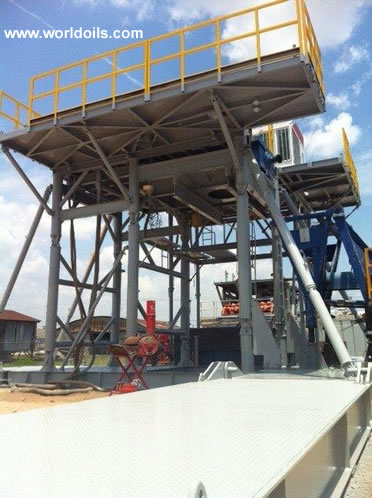 Chinese RG 1300 Double Trailer Mounted Drilling Rig for Sale