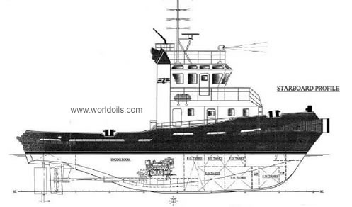 1500bhp harbour tug