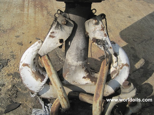 Hydra Marine Model 3568 AHC Knuckle Boom Crane