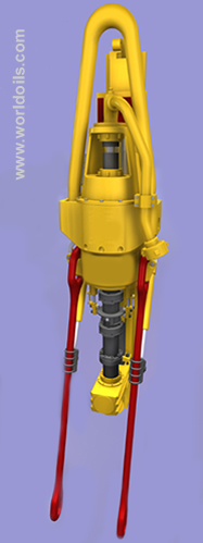 Hydraulic Top Drive for Sale - New 150 Ton