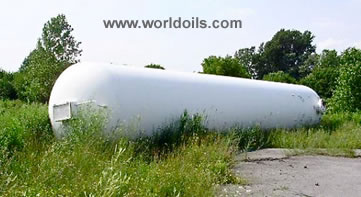 LPG Bullet Tank - 1942 Built 18,000 Gallon - for Sale