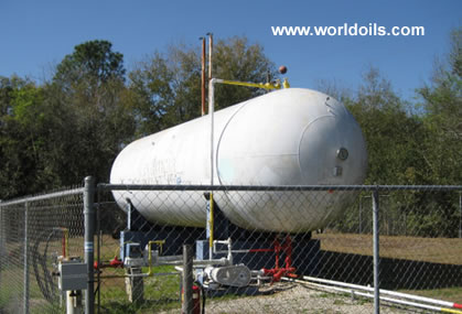 Used Propane Storage Tank - 1962 Built 18,000 gallon - for Sale
