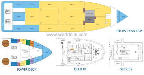 190FT Offshore Supply Vessel for Sale