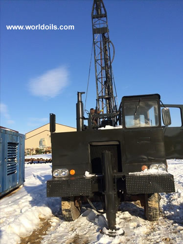 Sanderson-Cyclone Used Drill Rig for Sale