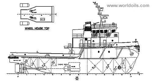 1976 Built 37M Utility Tug For Sale