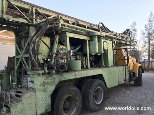 1979 Built Chicago Pneumatic T670W Drilling Rig for Sale