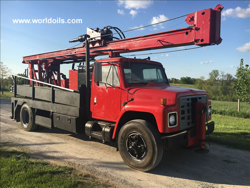 1986 Built Gus Pech Brat 22R Drill Rig For Sale