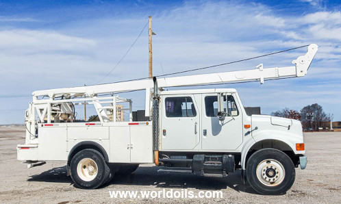 1990 Built Jessen Monitor M34 Pump Hoist Rig for Sale