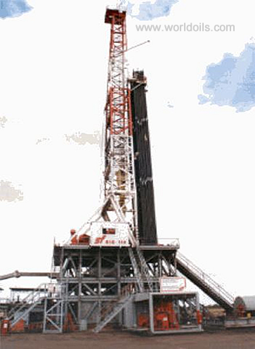 2000HP Swing Up Triple Drilling Rig for sale