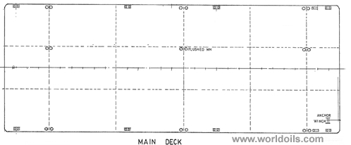 55M Flat Top Deck Cargo Barge - For Sale