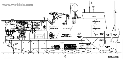 Used Seismic Support Vessel for Sale
