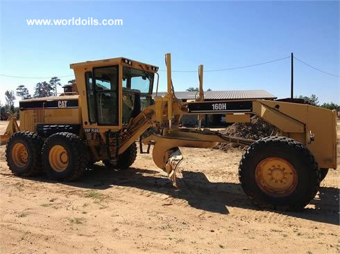 Used Caterpillar 160H VHP Motor Grader