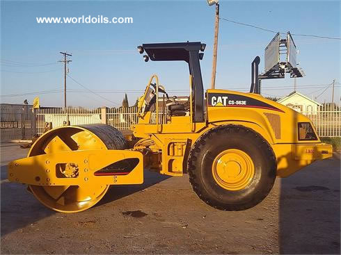 Caterpillar CS-563E Used Compaction Roller- 2006 Built