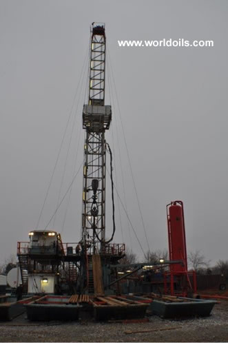 1000 hp Ideco H44 Drilling Rig 