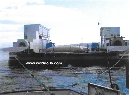 2007 built Hover Barge