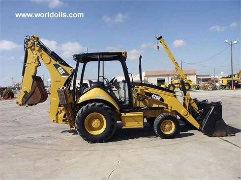 Caterpillar 420E Used Backhoe Loader- 2008 Built - For Sale