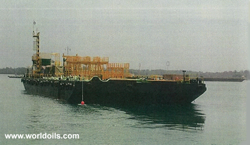 210' Ballastable Non-Propelled Barge for Sale