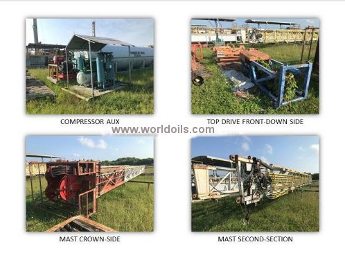 2009 Built TSM 850 Trailer Mounted Drilling Rig for Sale