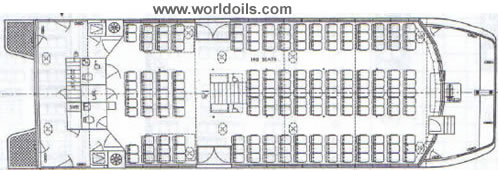 200pax Passenger Ferry - 200 pax Crewboat - 2008 built - for sale