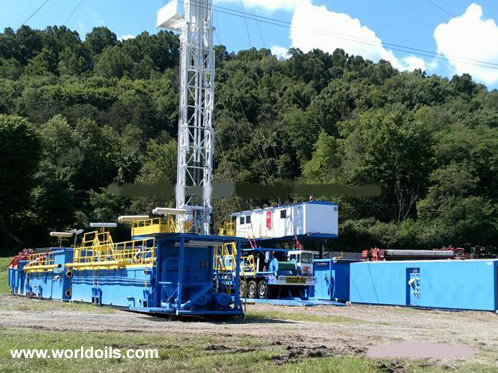 2010 Built Service King 775 Carrier Mounted Drilling Rig