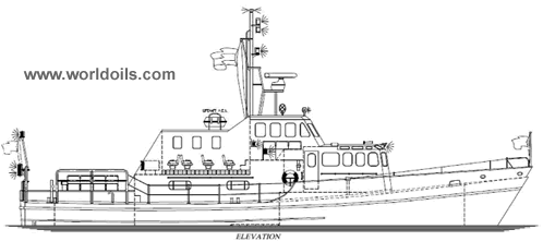 1993 Built Steel Hull Crew Boat 