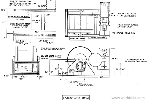 Deep water single drum winch for charter