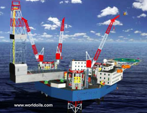 375ft JackUp Drilling Rig for Sale