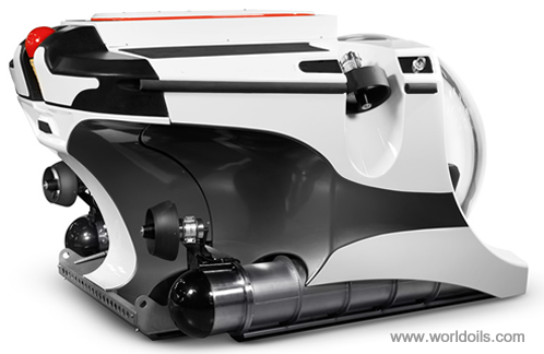 Super Yacht Submarine with 300 meter diving depth 