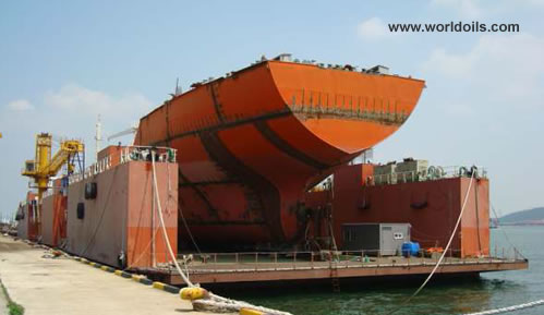 4500MT Floating Dock For Sale