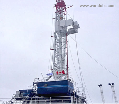5000m Cantilever Triple Drilling Rig For Sale