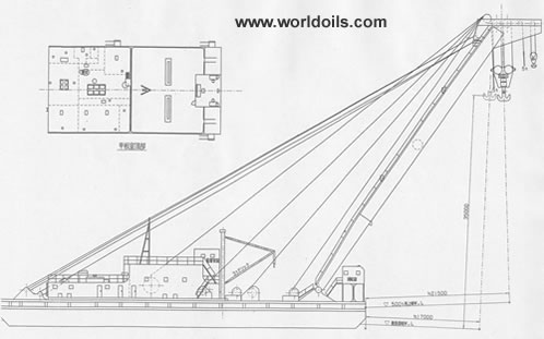 Offshore Construction Crane for Sale