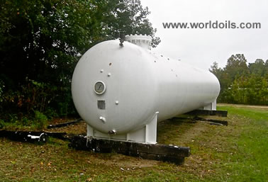 Used Propane Storage Tank - 1955 Built 7,500 Gallon - for Sale