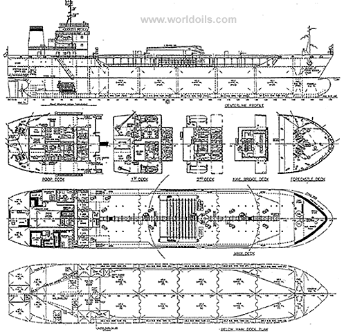 Over 104m in length - Chemical Tanker