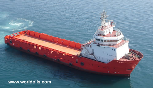 DP2 ROV Support and Platform Supply Vessel 7500bhp for Sale