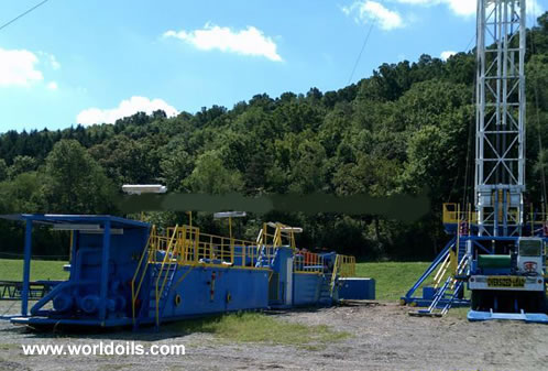 750 HP Carrier Mounted Drilling Rig 