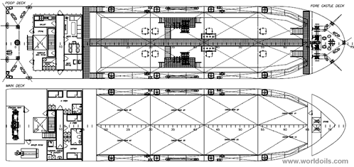 Mini Bunker Tanker Ship Design for Sale